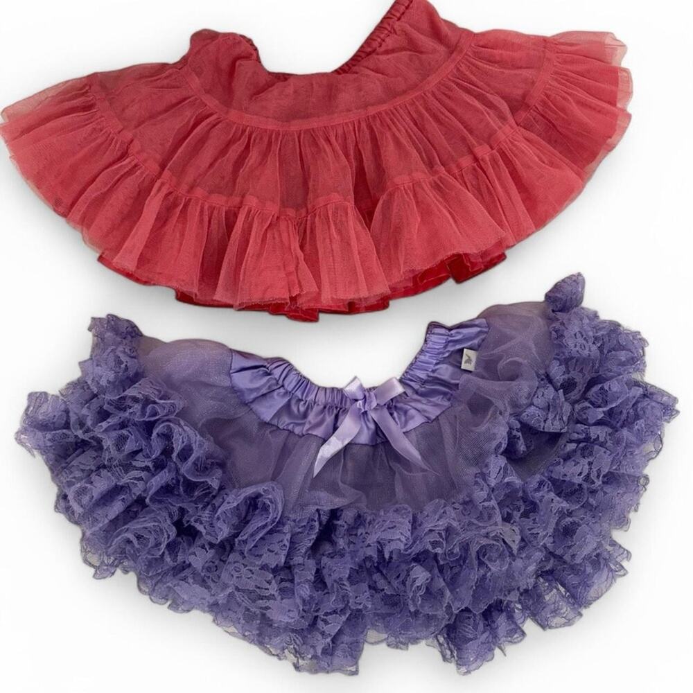Little Adventures & Old Navy Tutu Bundle - Lavender & Pink - 1-3Y